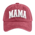 thumbnail image 1 of Wdgfv Mama Hats For Women Funny Adjustable Mini Baseball Cap For Moms Day Watermelon Red One Size, 1 of 3