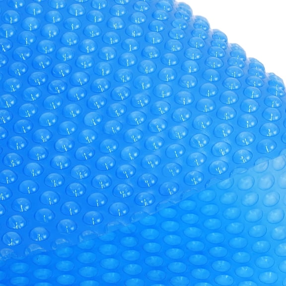 Solar Pool Cover 16x32 ft, 14mil Rectangle Solar Blanket for Inground Pool and Above-Ground Swimming Pool, Blue