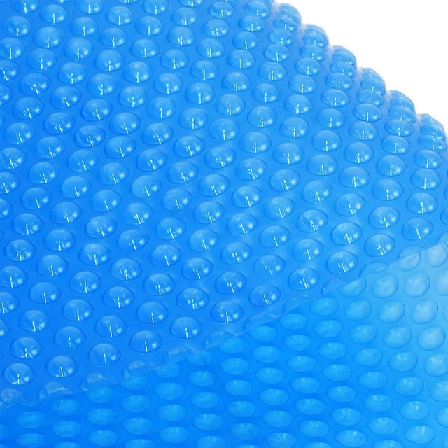 18ftx36ft-300um Rectangle Pool Solar Cover,12mil 5.48m*10.93m Heat Retaining Blanket for In-Ground and Above-Ground Rectangular Swimming Pools,Blue