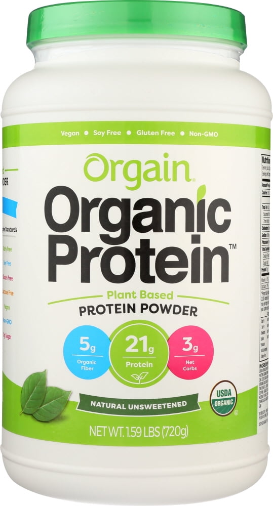 Organic Unsweetened Protein Powder, 1.59 lb