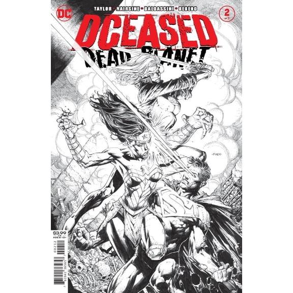 Collectible Dceased Dead Planet #2 (of 6) (2nd Ptg David Finch B&W Var) DC Comics Comic Book