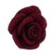 thumbnail image 5 of 3 x Nupcial Rosa Flor Pinza Decoración para el Cabello Headwear Joyería Novia Vino rojo, 5 of 9