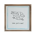 thumbnail image 2 of "Aww, You're Sweet" Lamb Wall Print in Wood Frame, 2 of 2