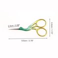 thumbnail image 2 of Unique Bargains 1 Pc Little Crane Scissors Grooming Parlor Green, Gold Tone, 2 of 5