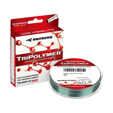 KastKing TriPolymer Advanced Monofilament Fishing Line 12lb 150yd Max Green
