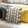 thumbnail image 3 of BANET Sofa Throw Pillow Covers Decorative Pillow Covers Outdoor Pillowcase for Patio Couch Sofa Living Room Home Decoration(Coffee) White, 3 of 5