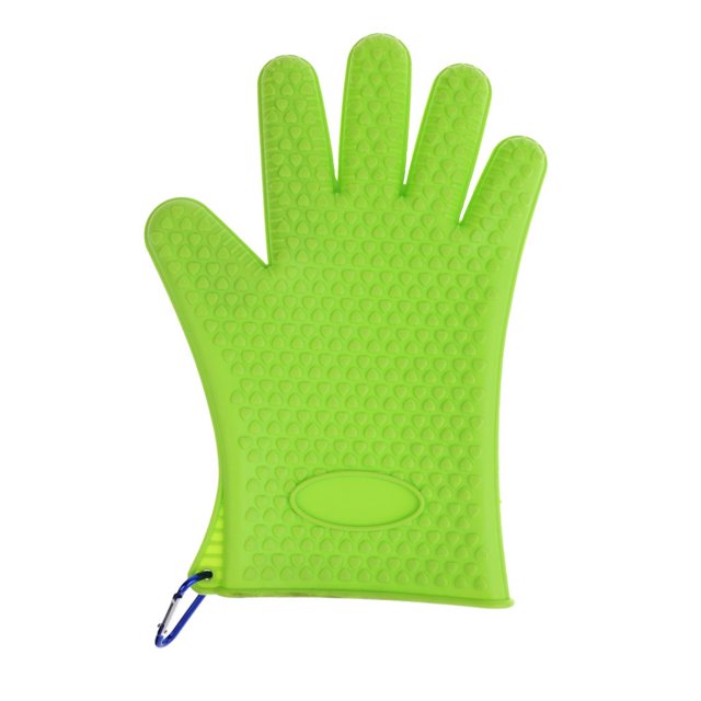 Abbracc Gants Caoutchouc Antidérapants Gants de Protection des Mains Vert