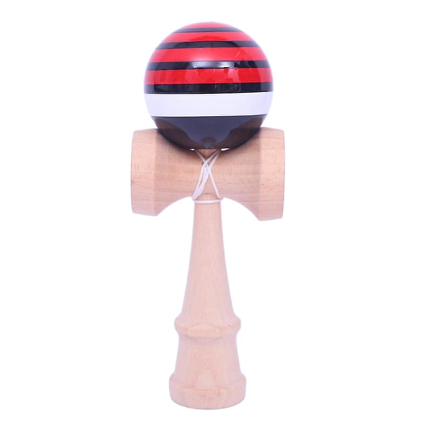 Habilidoso juguetes de pelota de mabarismo del estrés juguete educativo, juguete de niños s de de niños de rayas gruesas Sunnimix bola de habilidad kendama japonesa