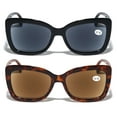 thumbnail image 2 of 2 Pairs Women Butterfly Outdoor Reading SunGlasses - Tinted UV Protection Readers Glasses +2.50, 2 of 3