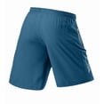 thumbnail image 6 of Thousandth Men's Casual Athletic Shorts Summer Plus Size Biker Shorts Quick Dry Elastic Waist Drawstring Plain Running Shorts Workout Shorts, 6 of 9