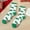 Red/White/Green, variant on Christmas Stocking Slippers - Plush Socks for Women, Colorful Warm Fluffy Socks Christmas Socks for Women, Winter Indoor Comfort Socks, Great Christmas Gifts for Women