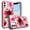 Red Floral, variant on iPhone 11 Case , [ Red Floral Rose  ] Shockproof Heavy Duty Armor Protective Phone Cases Hard Rugged Bumper Cover for iPhone 11 6.1 inch