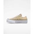 thumbnail image 3 of Converse Chuck Taylor All Star Lift Platform Canvas Low Women's Sneakers, Oat Milk/Oat Milk, Size 9.5, 3 of 6