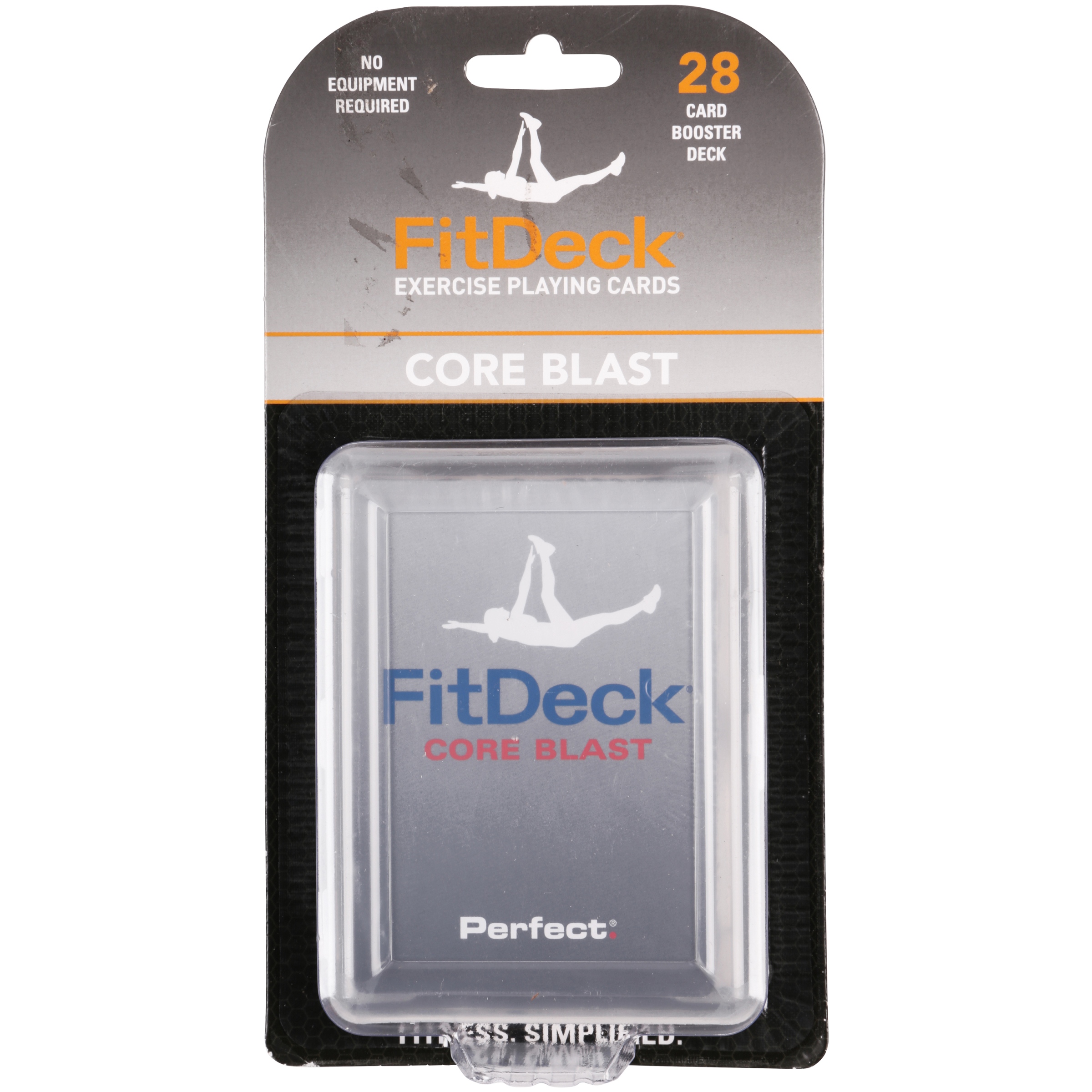 PerfectÂ® FitDeckÂ® Core Blast Exercise Playing Cards Booster Deck 28 pc Pack - image 2 of 4