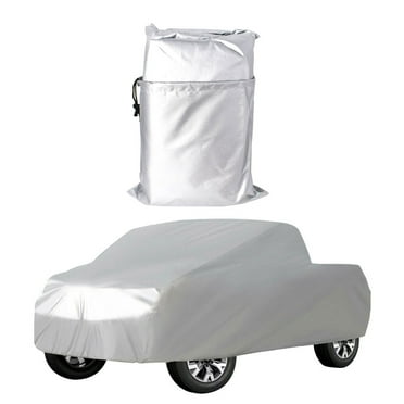 SEBLAFF Heavy Duty Pickup Truck Cover Sun Rain Resistant Replacemenet for Universal Pickup Truck up to 210" L x 70" W x 65" H