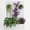 White Coarse Grid Stripe, Without Wheels, variant on Panapinka Metal Raised Garden Bed with Trellis & Privacy Screen, 71.5"x47"x16" Galvanized Metal Planter Box with Drainage Holes for Patio Balcony Climbing Plants Flowers Vegetable