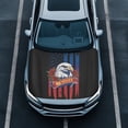 thumbnail image 3 of Pzuqiu Rose Eagle Hood Covers for Car Decorate, Car Hood Protectors Swimsuit Fabric Anti-Fade UV Resistant Auto Exterior Accessories for Sedans, 3 of 9