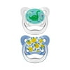 Dr. Brown - 2Pk Prevent Butterfly Shield Pacifier, Stage 2, Blue