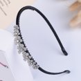 thumbnail image 2 of Accesorio para el cabello de aleación con diadema de diamantes de imitación para mujer y niña a la moda (CHT-123), 2 of 2