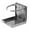 Grey, variant on Almencla Plastic Water Bottle Holder Cola Rack for Soccer Table Foosball Table, Black