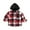 Red, variant on Younger Tree Kid Toddler Boy Flannel Shirt Baby Long Sleeve Hooded Plaid Button Shirt,Size 3 Months-6T