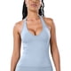 thumbnail image 1 of Yoga Tank Tops para Mujeres Fuera Del Hombro Push-Up Acolchado sin Costuras Espalda Fitness Pilates Transpirable Humedad-Wicking Poliéster, 1 of 9
