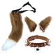 thumbnail image 1 of Halloween Fiesta Cosplay Conjunto Navidad Cola Oreja Personalidad Campana Cuello Collar Fabuloso Cosplay Traje Cola sonducket HA043243-08, 1 of 6