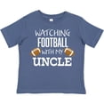 thumbnail image 3 of Inktastic Watching Football with My Uncle Boys or Girls Toddler T-Shirt, 3 of 5