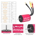 thumbnail image 3 of Piezas de repuesto de Motor de Metal 2838 4500KV Kits ESC sin escobillas 35A para coche RC 1/12, 3 of 9