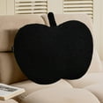 thumbnail image 5 of Edgergery Christmas Apple Pillow,Soft Black Apple Shaped Pillow,Cute Soft Bunny Room Decorative Throw Pillow,Apple Stuffed Cushion for Couch Bed Kid Girls Women Xmas,Christmas Clearance, 5 of 5