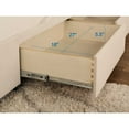 thumbnail image 3 of Maykoosh Upholstered Lakefront Luxury Platform Bed With 2 Drawers, Grey, California King, 3 of 9