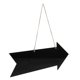 thumbnail image 3 of Black Acrylic Hanging Sign Board for Directional Guidance, 3 of 5
