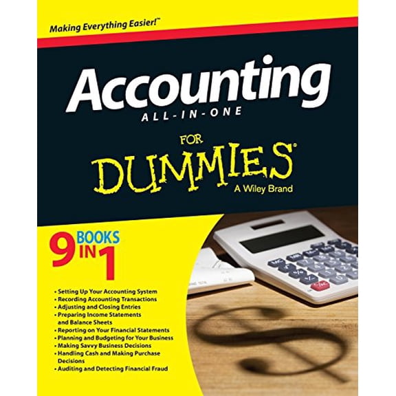 Pre-Owned Accounting All-in-One For Dummies (For Dummies Series) (Paperback) 1118758005 9781118758007