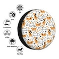 thumbnail image 4 of Naloa Cute Dog PVC Leather Spare Tire Wheel Cover for Car Truck SUV Camper Trailer Universal Fit many size14 inch, 4 of 6