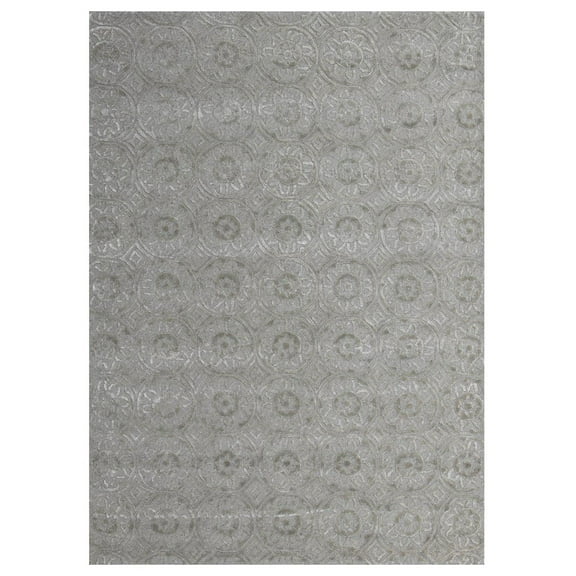 K2 Floor Style Valencia Sunset Gold Hand-Tufted Wool & Silketteâ„¢ Area Rug