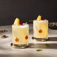 thumbnail image 3 of Thyme & Table 12 fl oz Halloween Pumpkin Charm Drinking Glasses, Set of 2, 3 of 6