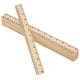 thumbnail image 2 of 24 x Regla de Madera Reglas de Estudiantes Reglas Escolares de Madera Regla de Oficina Regla de Medición, 2 Escalas (12 Pulgadas Y 30 cm), 2 of 5