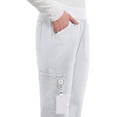thumbnail image 4 of Cherokee Workwear Revolution Women's Scrubs Pant Mid Rise Straight Leg Pull-On WW110, 4 of 10
