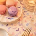 thumbnail image 4 of 100Pcs Halloween Table Confetti, Halloween Metallic Table Confetti Purple Pink Bat Witch Hat Spider Web Shiny Sequins Party Table Scatter Supplies DIY Crafts Holiday Scrapbooking Decorations, C, 4 of 7