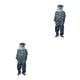 thumbnail image 2 of Yuarrent Chaqueta ventilada para apicultores Protección ligera y eficaz Traje protector de apicultura camuflaje gris L camuflaje gris L 2Conjunto, 2 of 6