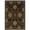 Red, variant on 6 x 9 ft. Oriental Power Loom Stain Resistant Area Rug, Multi Color