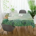 thumbnail image 5 of SKYSONIC 60”x90" Square Tablecloth with Vintage Cat Prints, Anti-Wrinkle and Smooth Table Cloth for Kitchen/Home Decoration, 5 of 7