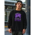 thumbnail image 2 of Support Local Witches Sweatshirt Men -Image by Shutterstock, Male 5X-Large, 2 of 4