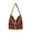 Brown, variant on NCY 2-in-1 Convertible Backpack Shoulder Bag For Women Vintage Rivet Studded Tote Purse Casual Crossbody Bag (brown)