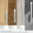 thumbnail image 4 of Amerock Faircrest 6-5/16 inch (160mm) Center-to-Center Polished Chrome Cabinet Pull, 4 of 7