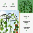 thumbnail image 4 of Soporte metálico para trepar Garden Arch Trellis Lalahoni, 203 cm, 4 of 6