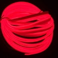 thumbnail image 2 of ABALDI El Wire Neon Light DIY Decoration Glowing Rope Lights with USB Inverter for Inddor Outdoor Parties Christmas Cosplay Costume(5m/16ft, Red), 2 of 7