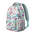 thumbnail image 2 of Geometric Shapes Texture Backpack as a Gift - Urban Print Laptop Bag for College Students, School, Work and Travel, Durable Bookbag with Padded Computer Compartment, 2 of 6