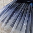 thumbnail image 6 of YunPes Gradient Mesh Dress Spring Summer and Autumn Bowknot Flying Sleeves Star Girl Dress Matching Dresses for Sisters Kids, 6 of 9