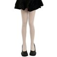 thumbnail image 1 of White Pantimedias sedosas Lolita para mujer, medias estampadas rodeadas de flores rosas Vintage, 1 of 4